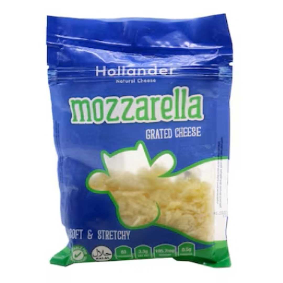 HAPPY COW HOLLANDER GRATED MOZZARELLA 175G
